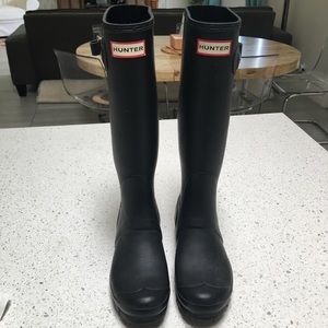 Hunter Women's Original Tall Rain Boots 15” Matte